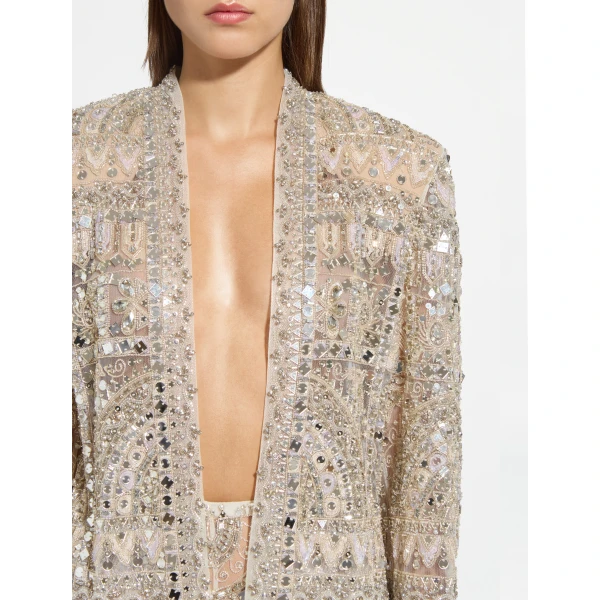 Zuhair Murad Embroidered Jacket - Jackets - Lebanese Haute Couture and Evening Gowns at Coveti