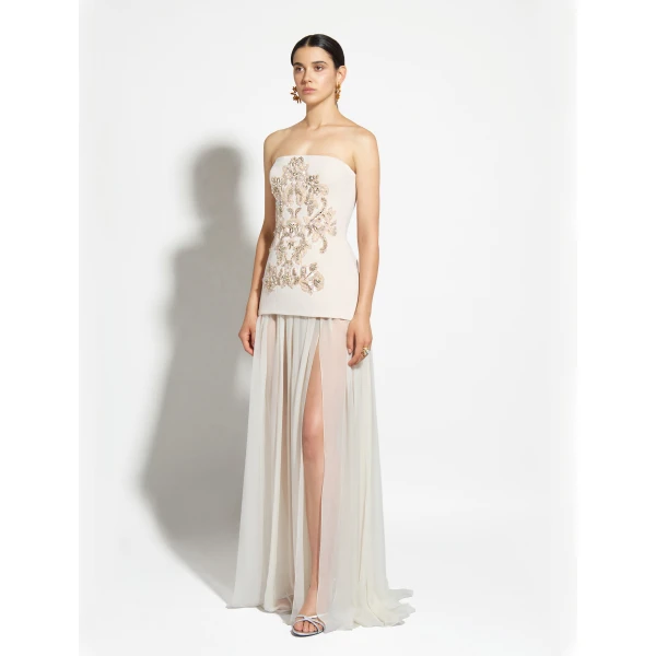 Zuhair Murad Flared Long Skirt - Skirts - Lebanese Haute Couture and Evening Gowns at Coveti
