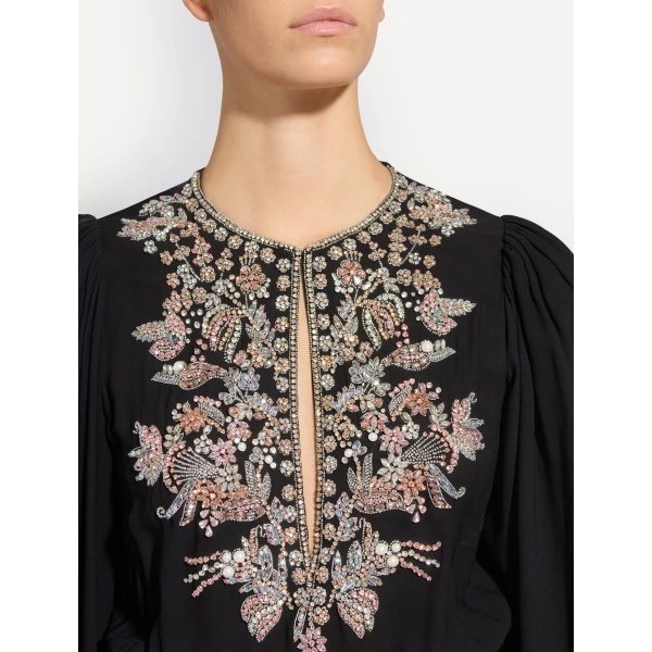 Zuhair Murad Georgette Long Dress - Dresses - Lebanese Haute Couture and Evening Gowns at Coveti