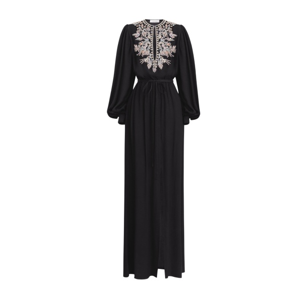 Zuhair Murad Georgette Long Dress - Dresses - Lebanese Haute Couture and Evening Gowns at Coveti