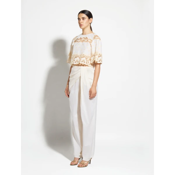 Zuhair Murad Goa Cropped Top - Tops - Lebanese Haute Couture and Evening Gowns at Coveti