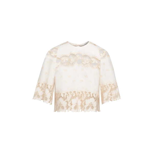 Zuhair Murad Goa Cropped Top - Tops - Lebanese Haute Couture and Evening Gowns at Coveti