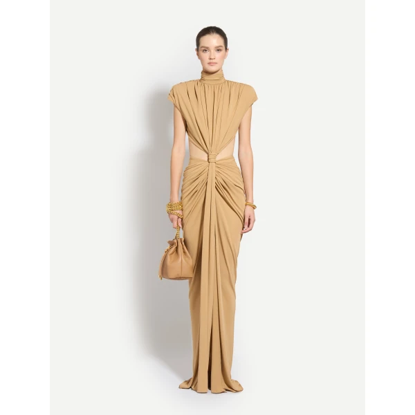 Zuhair Murad Jersey Draped Dress - Dresses - Lebanese Haute Couture and Evening Gowns at Coveti