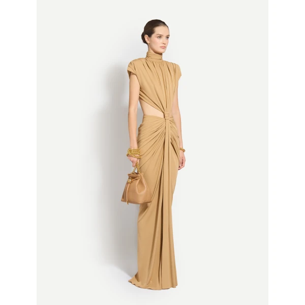 Zuhair Murad Jersey Draped Dress - Dresses - Lebanese Haute Couture and Evening Gowns at Coveti