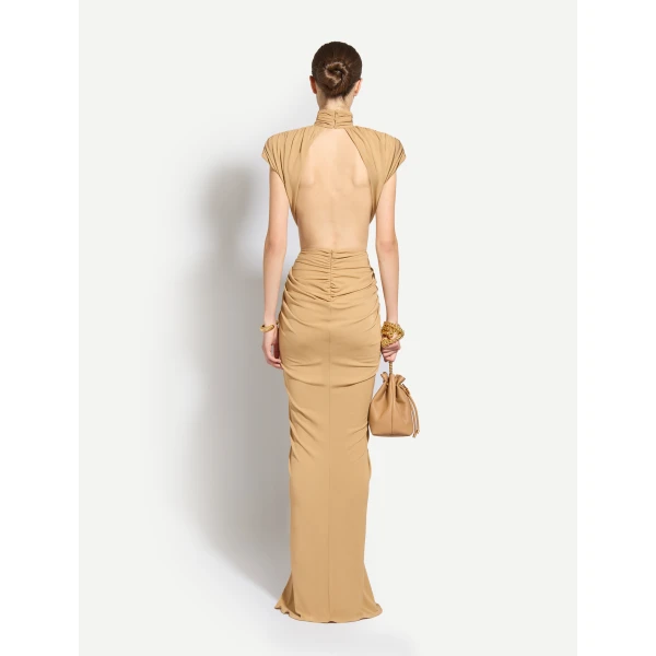 Zuhair Murad Jersey Draped Dress - Dresses - Lebanese Haute Couture and Evening Gowns at Coveti
