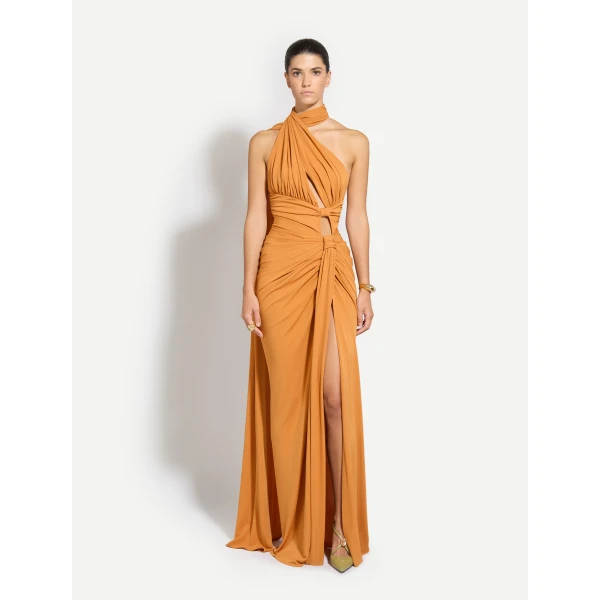 Zuhair Murad Jersey Long Dress - Dresses - Lebanese Haute Couture and Evening Gowns at Coveti