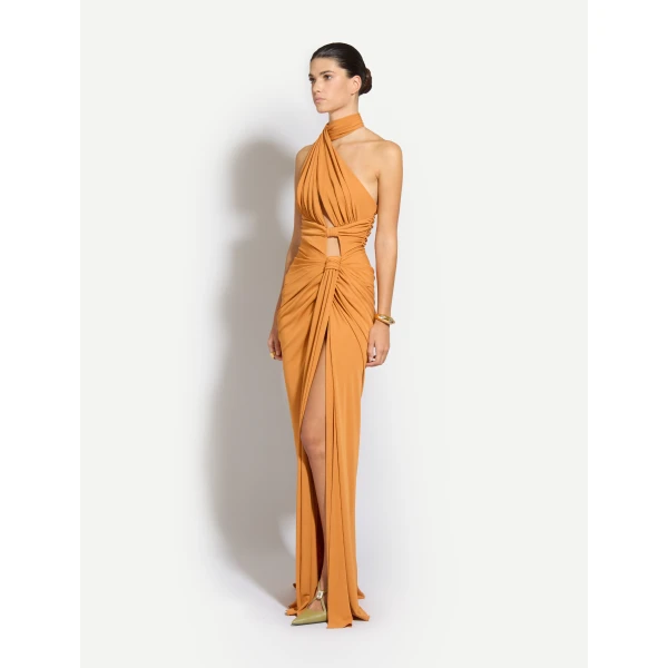 Zuhair Murad Jersey Long Dress - Dresses - Lebanese Haute Couture and Evening Gowns at Coveti