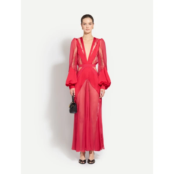 Zuhair Murad Lace Ankle Dress - Dresses - Lebanese Haute Couture and Evening Gowns at Coveti