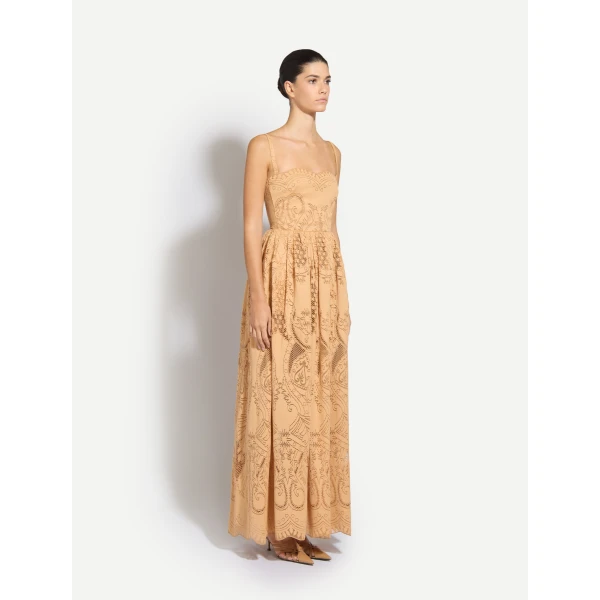 Zuhair Murad Lace Ankle Dress - Dresses - Lebanese Haute Couture and Evening Gowns at Coveti