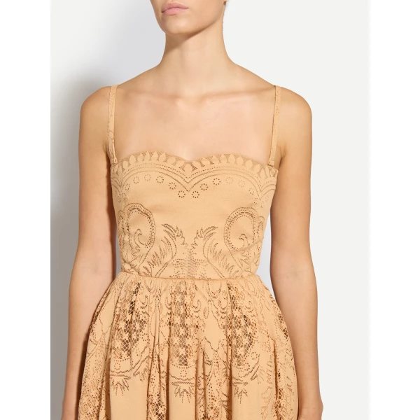 Zuhair Murad Lace Ankle Dress - Dresses - Lebanese Haute Couture and Evening Gowns at Coveti