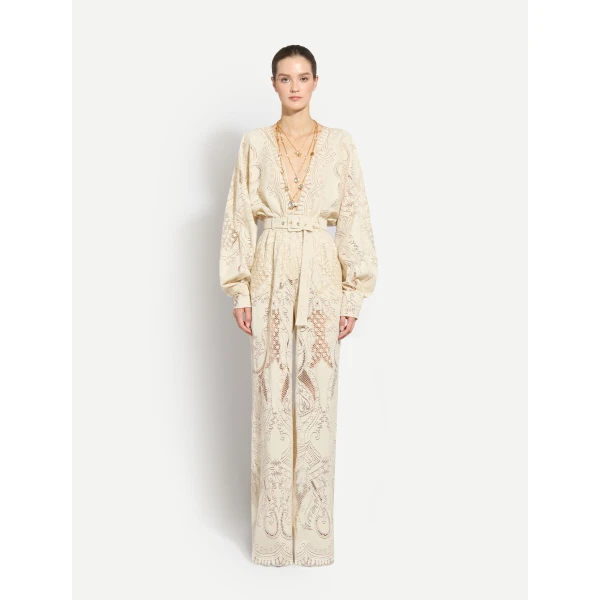 Zuhair Murad Lace Jumpsuit - Jumpsuit - Lebanese Haute Couture and Evening Gowns at Coveti