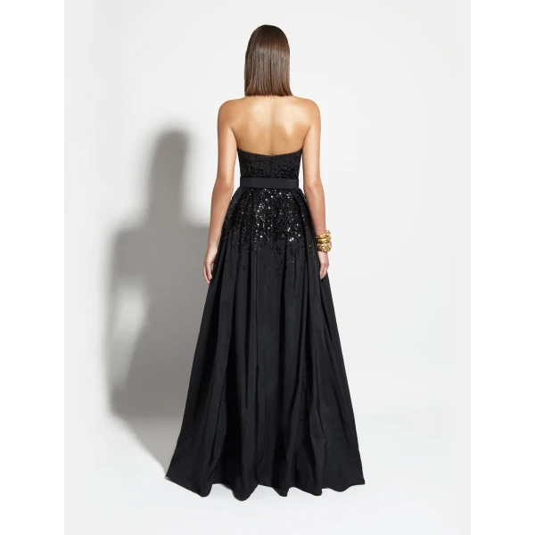 Zuhair Murad Long Dress with Belt - Dresses - Lebanese Haute Couture and Evening Gowns at Coveti