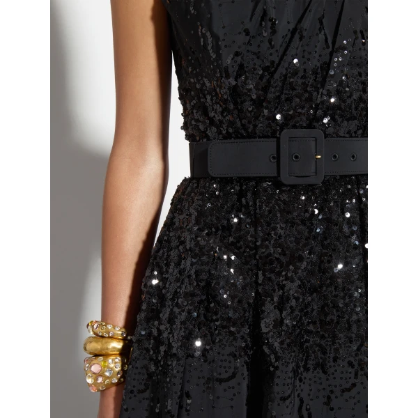 Zuhair Murad Long Dress with Belt - Dresses - Lebanese Haute Couture and Evening Gowns at Coveti