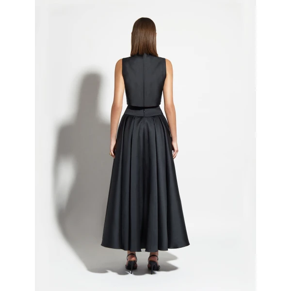 Zuhair Murad Mikado Ankle Skirt - Skirts - Lebanese Haute Couture and Evening Gowns at Coveti