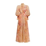 Zuhair Murad Organza Flowers Halter Dress - Dresses - Lebanese Haute Couture and Evening Gowns at Coveti