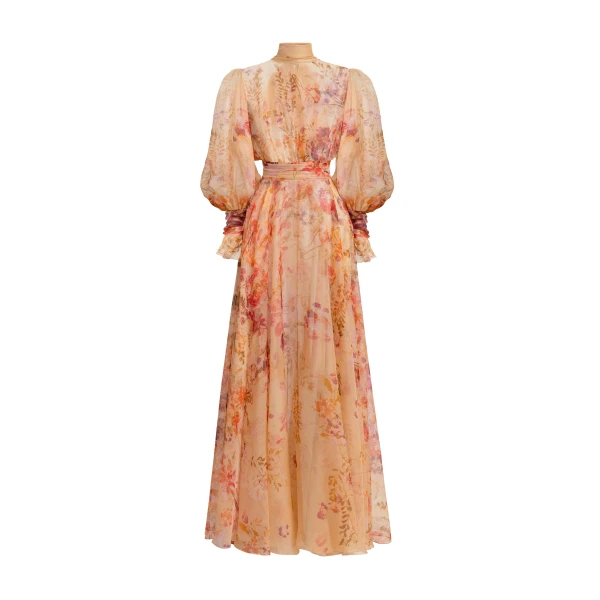 Zuhair Murad Organza Flowers Halter Dress - Dresses - Lebanese Haute Couture and Evening Gowns at Coveti