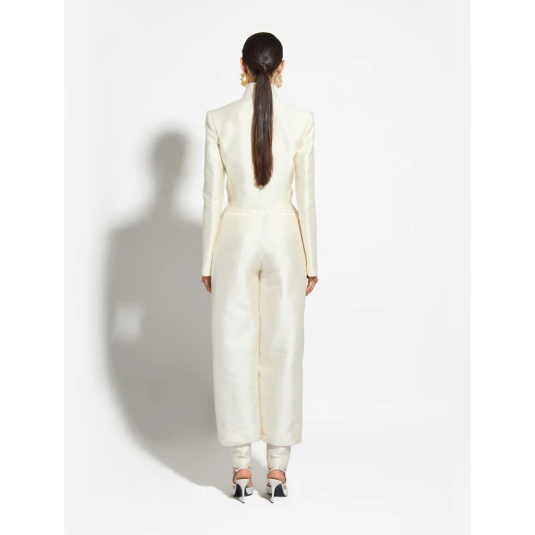 Zuhair Murad Shantung Jacket - Jackets - Lebanese Haute Couture and Evening Gowns at Coveti