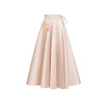 Zuhair Murad Shantung Midi Skirt - Skirts - Lebanese Haute Couture and Evening Gowns at Coveti