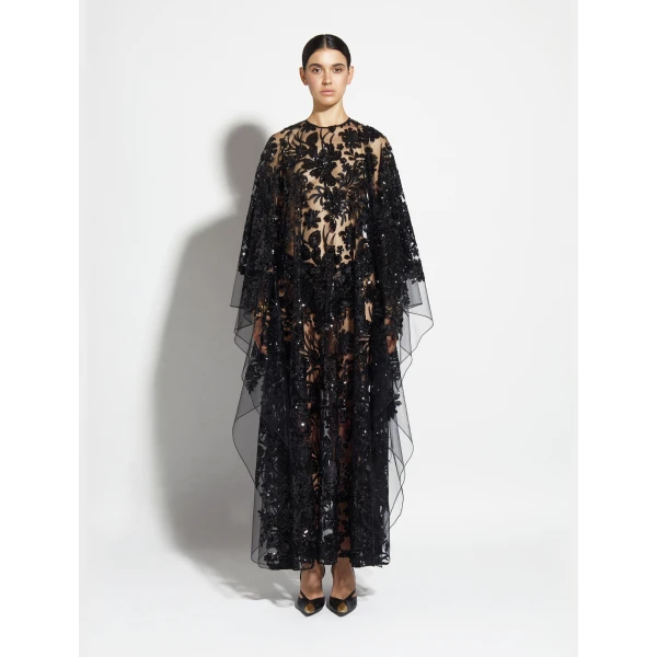 Zuhair Murad Symmetrical Kaftan - Kimono - Lebanese Haute Couture and Evening Gowns at Coveti