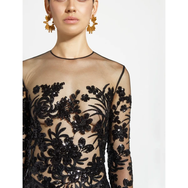 Zuhair Murad Symmetrical Long Dress - Dresses - Lebanese Haute Couture and Evening Gowns at Coveti