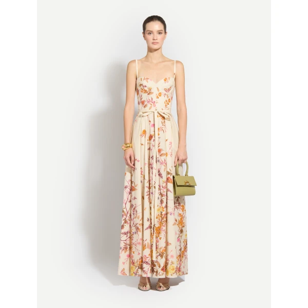 Zuhair Murad Tree Print Long Dress - Dresses - Lebanese Haute Couture and Evening Gowns at Coveti
