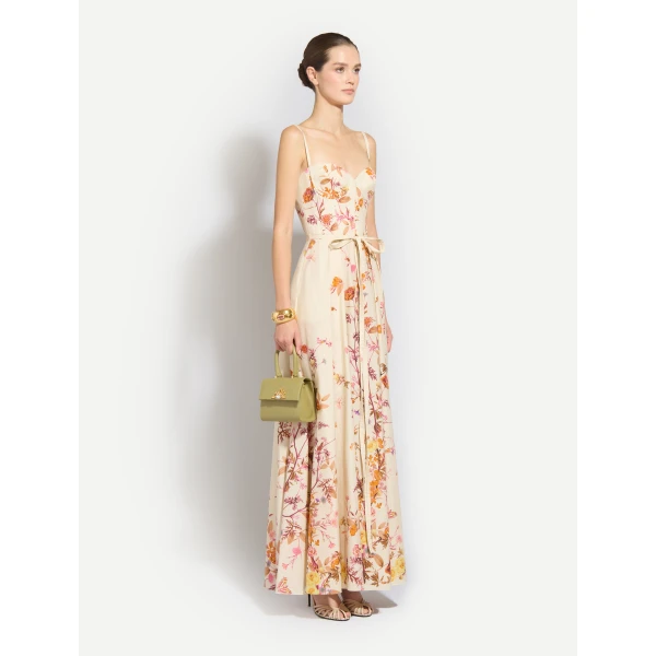 Zuhair Murad Tree Print Long Dress - Dresses - Lebanese Haute Couture and Evening Gowns at Coveti
