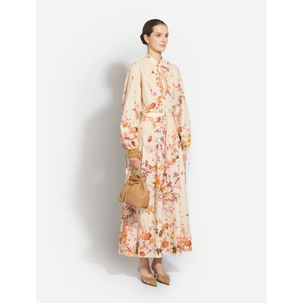 Zuhair Murad Tree Print Midi Skirt - Skirts - Lebanese Haute Couture and Evening Gowns at Coveti