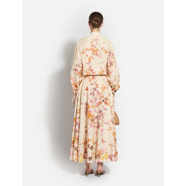 Zuhair Murad Tree Print Midi Skirt - Skirts - Lebanese Haute Couture and Evening Gowns at Coveti