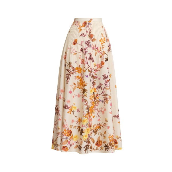 Zuhair Murad Tree Print Midi Skirt - Skirts - Lebanese Haute Couture and Evening Gowns at Coveti