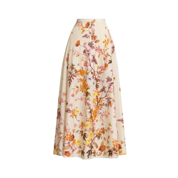 Zuhair Murad Tree Print Midi Skirt - Skirts - Lebanese Haute Couture and Evening Gowns at Coveti