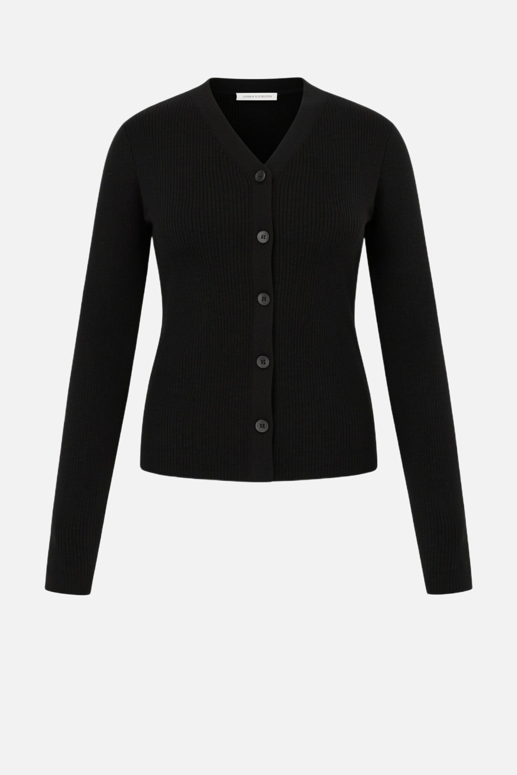 Emilia Wickstead Ash Cardigan in Black Cashfeel