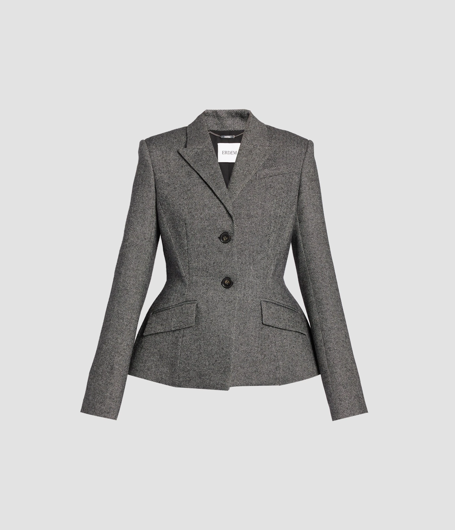 Single Breasted Fitted Blazer
