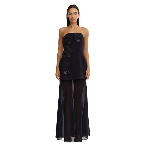 Acler Ashgill Maxi Dress in Black
