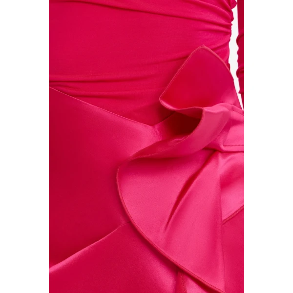 Acler Bettyhill Maxi Dress in Magenta, view 4