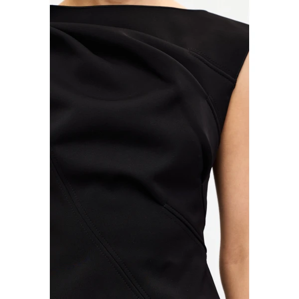 Acler Cornmore Top in Black, view 4