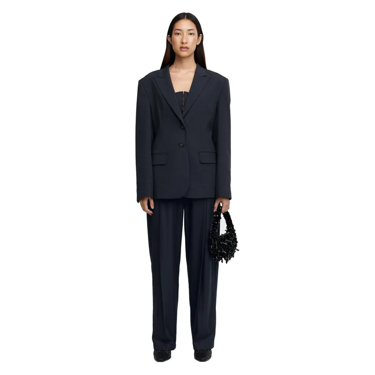 Acler Croxby Jacket in Charcoal