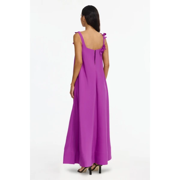 Acler Eastgreen Maxi Dress in Mulberry, view 3