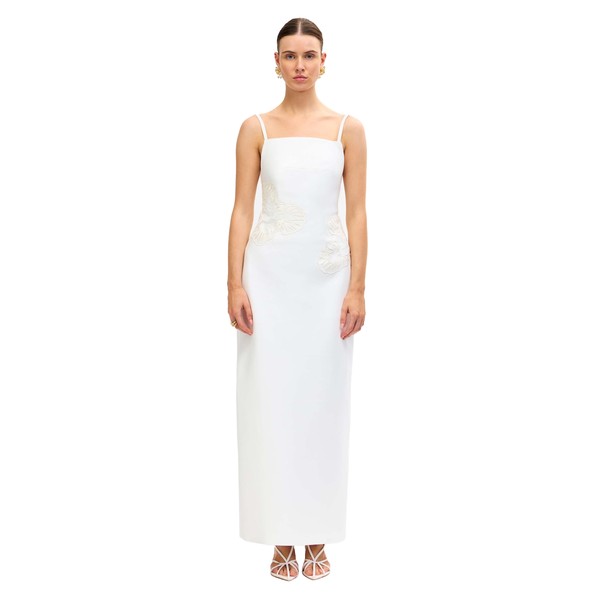 Acler Elphin Maxi Dress in Ivory