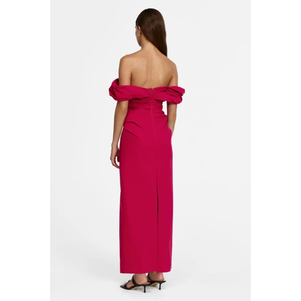 Acler Gifford Maxi Dress in Orchid Pink, view 3