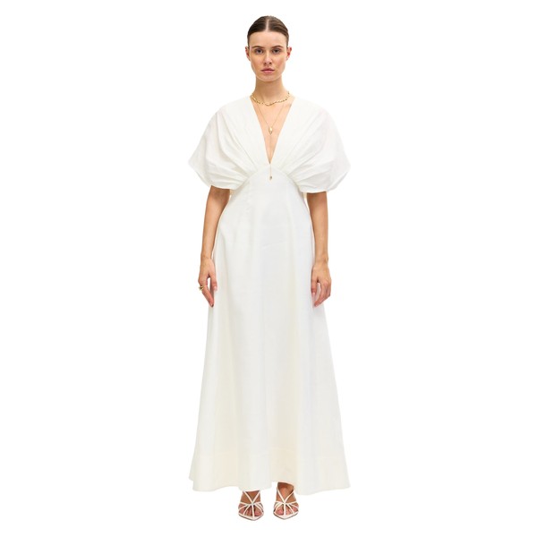 Acler Glamorgan Maxi Dress in Ivory