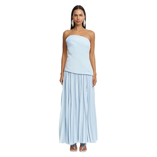 Acler Harden Maxi Dress in Powder Blue