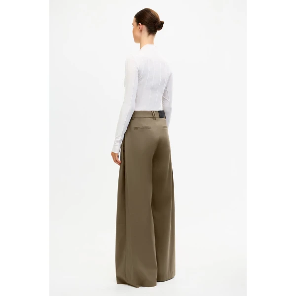 Acler Holmgate Pant in Pecan, view 3