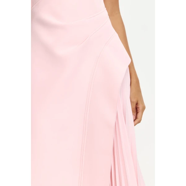 Acler Limosa Maxi Dress in Fairy Floss, view 4