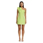 Acler Lugano Mini Dress in Honeydew