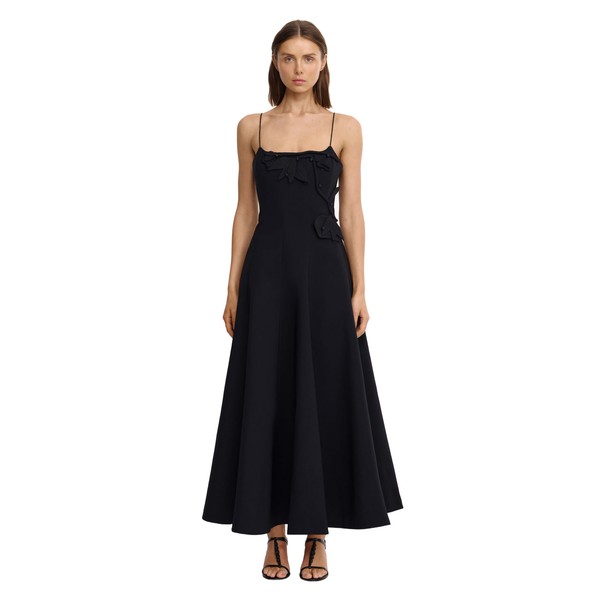 Acler Midnell Maxi Dress in Black