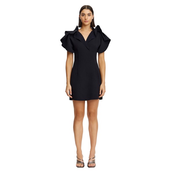 Acler Normanhill Mini Dress in Black