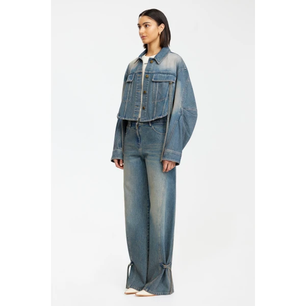 Acler Otham Jacket in Vintage Wash, view 2