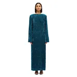 Acler Pinmore Maxi Dress in Prussian Blue