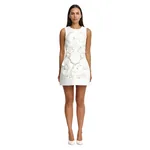 Acler Raffin Mini Dress in Ivory