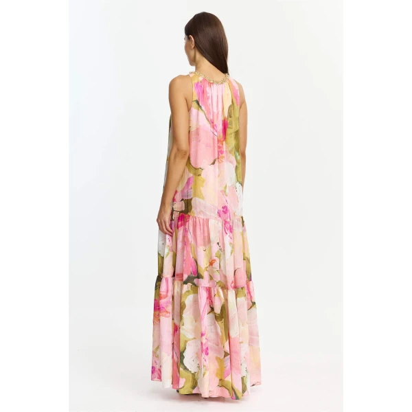 Acler Reeman Maxi Dress in Garden Afternoon, view 3